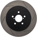 StopTech Power Slot 04 STi Rear Right Slotted Rotor thumbnail 2