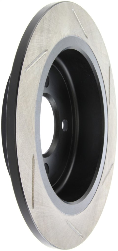 StopTech Power Slot 02-06 Mini Cooper / Mini Cooper S Rear Left SportStop Slotted Rotor thumbnail 1