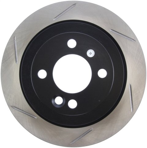 StopTech Power Slot 02-06 Mini Cooper / Mini Cooper S Rear Left SportStop Slotted Rotor thumbnail 2