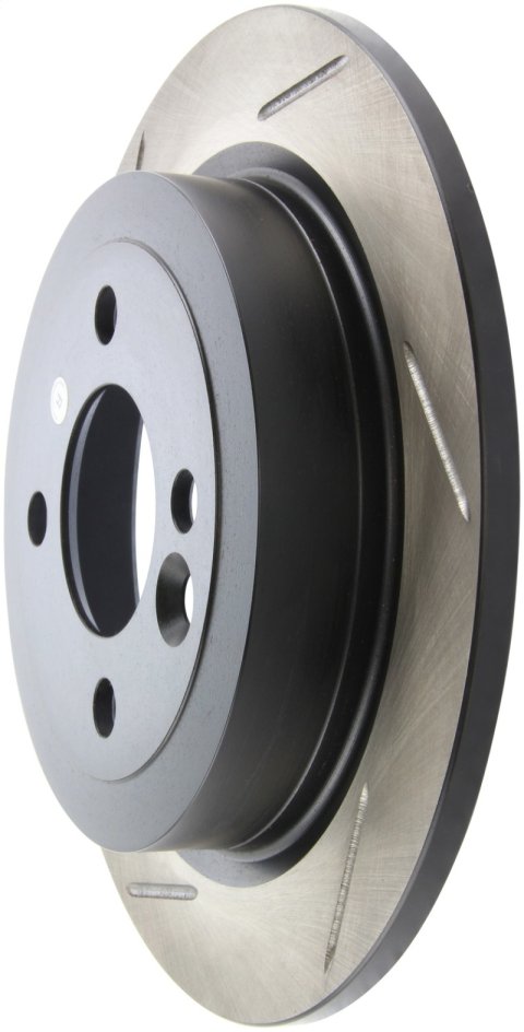 StopTech Power Slot 02-06 Mini Cooper / Mini Cooper S Rear Left SportStop Slotted Rotor thumbnail 4
