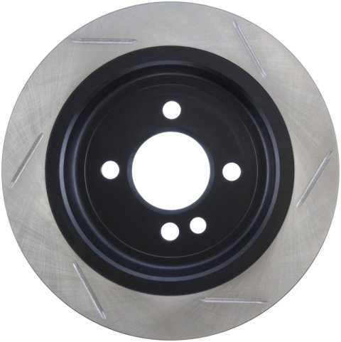 StopTech Power Slot 02-06 Mini Cooper / Mini Cooper S Rear Left SportStop Slotted Rotor thumbnail 5