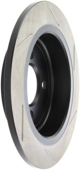 StopTech Power Slot 02-06 Mini Cooper / Mini Cooper S Rear Right SportStop Slotted Rotor thumbnail 1