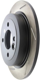 StopTech Power Slot 02-06 Mini Cooper / Mini Cooper S Rear Right SportStop Slotted Rotor thumbnail 4