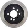 StopTech Power Slot 02-06 Mini Cooper / Mini Cooper S Rear Right SportStop Slotted Rotor thumbnail 8