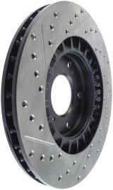 StopTech 00-09 S2000 Slotted & Drilled Left Front Rotor thumbnail 5