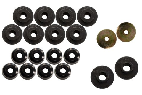 Fishbone Offroad 08-18 Ford F-250 - Black Polyurethane Body Mount Kit thumbnail 2