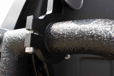 Fishbone Offroad Tube Door Mirror Billet Aluminum - Black Powdercoat thumbnail 5