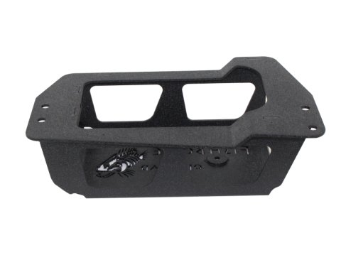 Fishbone Offroad 12-17 Jeep Wrangler JK Steel EVAP Canister Skid Plates - Black Textured Powdercoat thumbnail 3