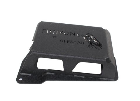 Fishbone Offroad 12-17 Jeep Wrangler JK Steel EVAP Canister Skid Plates - Black Textured Powdercoat thumbnail 4