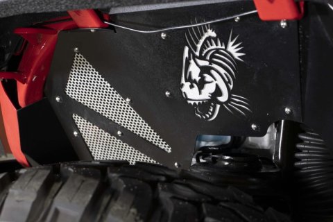 Fishbone Offroad 2018+ Jeep Wrangler JL Front Pair Aluminum - Black Powdercoat Inner Fenders thumbnail 6