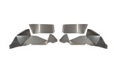 Fishbone Offroad 2018+ Jeep Wrangler JL Rear Pair Aluminum Raw Inner Fenders thumbnail 8