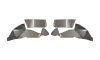 Fishbone Offroad 2018+ Jeep Wrangler JL Rear Pair Aluminum Raw Inner Fenders thumbnail 9