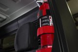 Fishbone Offroad Padded Roll Bar Red Fire Extinguisher Holder thumbnail 2