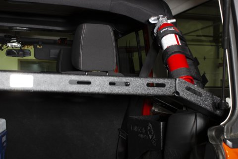 Fishbone Offroad Padded Roll Bar Black Fire Extinguisher Holder thumbnail 4