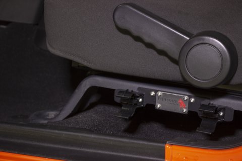 Fishbone Offroad 07-18 Jeep Wrangler JK Flashlight Mount Front Seat thumbnail 5