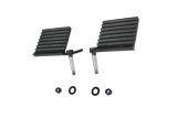 Fishbone Offroad 76-06 Jeep CJ YJ TJ Wrangler Foot Peg Set Gloss - Black thumbnail 1