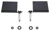 Fishbone Offroad 76-06 Jeep CJ YJ TJ Wrangler Foot Peg Set Gloss - Black thumbnail 2