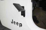 Fishbone Offroad 76-06 Jeep CJ YJ TJ Wrangler Foot Peg Set Gloss - Black thumbnail 3