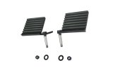 Fishbone Offroad 76-06 Jeep CJ YJ TJ Wrangler Foot Peg Set Gloss - Black thumbnail 5