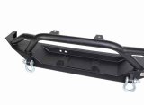 Fishbone Offroad Cherokee XJ Front Winch Bumper W/Grille Guard Bullhead Steel - Blk Txtrd Pwdrcoat thumbnail 3