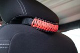 Fishbone Offroad Head Rest Paracord Grab Handles Red thumbnail 6