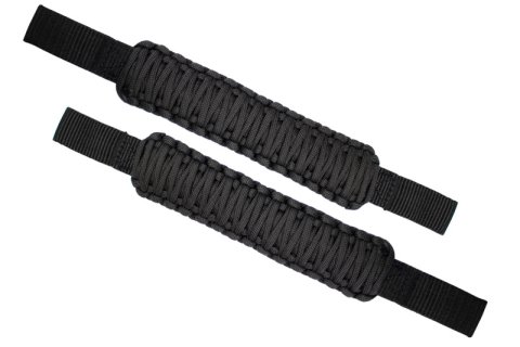 Fishbone Offroad Head Rest Paracord Grab Handles - Black thumbnail 5