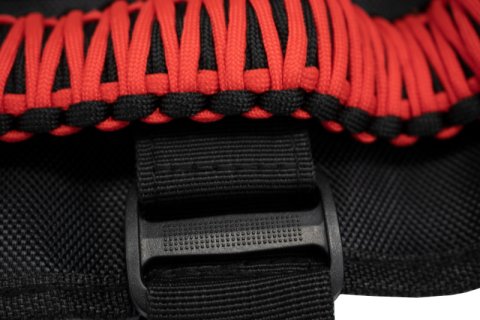 Fishbone Offroad Paracord Grab Handles w/Three Straps Red thumbnail 6