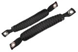 Fishbone Offroad 07-18 Wrangler JK A Pillar Sound Bar Black Paracord Grab Handles thumbnail 1