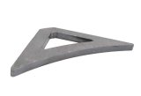 Fishbone Offroad Jeep Gusset Triangular Bare Steel thumbnail 3