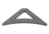 Fishbone Offroad Jeep Gusset Triangular Bare Steel thumbnail 4