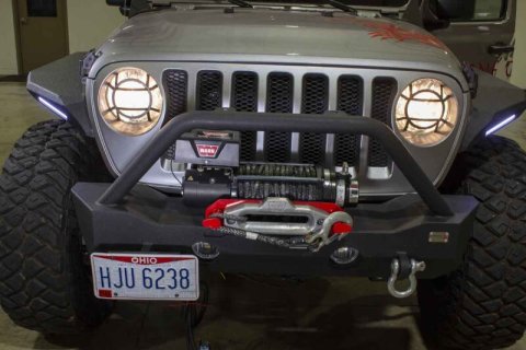 Fishbone Offroad 2018+ Jeep Wrangler JL Aluminum Headlight Guards thumbnail 6