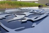 Fishbone Offroad 13-18 Jeep Wrangler JK Hood Louver - Black thumbnail 2