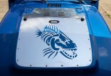 Fishbone Offroad 07-12 Jeep Wrangler JK Hood Louver - Black thumbnail 2