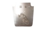 Fishbone Offroad 07-12 Jeep Wrangler JK Hood Louver Raw Unpainted thumbnail 1