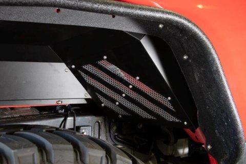 Fishbone Offroad 2020+ Jeep Gladiator Inner Fenders Rear Raw Aluminum thumbnail 2