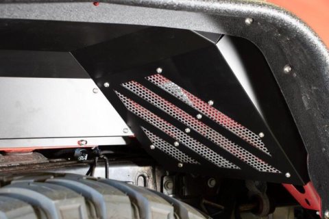 Fishbone Offroad 2020+ Jeep Gladiator Inner Fenders Rear Raw Aluminum thumbnail 4