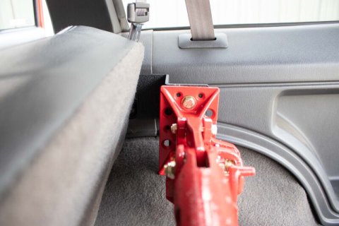 Fishbone Offroad 84-01 Jeep Cherokee XJ Rear Seat Hi-Lift Jack Mount thumbnail 3