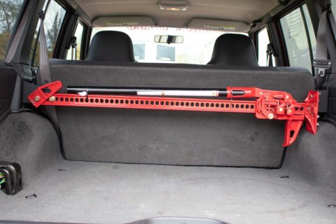 Fishbone Offroad 84-01 Jeep Cherokee XJ Rear Seat Hi-Lift Jack Mount thumbnail 9