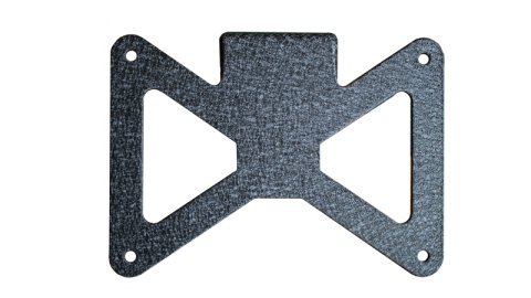 Fishbone Offroad 2018+ Jeep Wrangler JL - Black Aluminum Hawse Fairlead License Plate Mount thumbnail 1