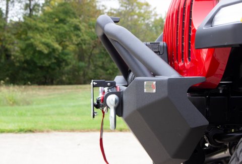 Fishbone Offroad 2018+ Jeep Wrangler JL - Black Aluminum Hawse Fairlead License Plate Mount thumbnail 4