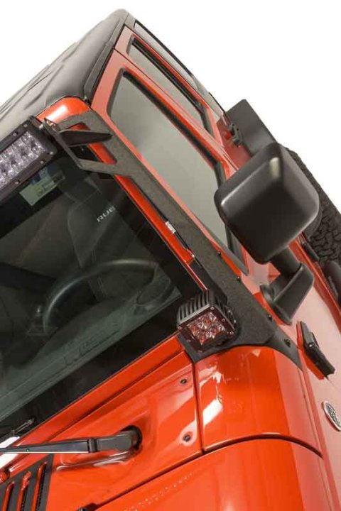 Fishbone Offroad 07-18 Jeep Wrangler JK 52In Light Bar Bracket thumbnail 9