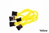Fishbone Offroad Paracord Zipper Pulls 5 Pcs Yellow thumbnail 4