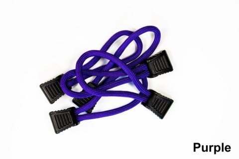 Fishbone Offroad Paracord Zipper Pulls 5 Pcs Purple thumbnail 1