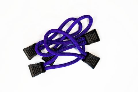 Fishbone Offroad Paracord Zipper Pulls 5 Pcs Purple thumbnail 2