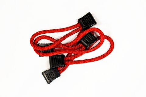 Fishbone Offroad Paracord Zipper Pulls 5 Pcs Red thumbnail 1