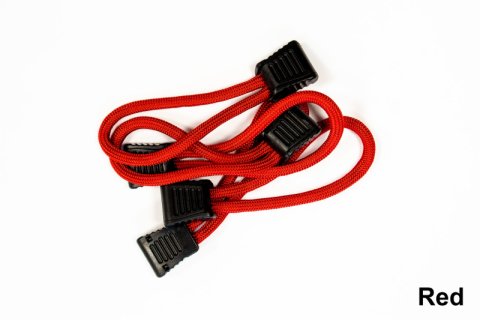 Fishbone Offroad Paracord Zipper Pulls 5 Pcs Red thumbnail 2