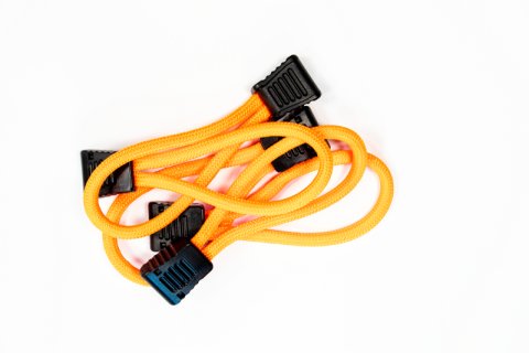 Fishbone Offroad Paracord Zipper Pulls 5 Pcs Neon Orange thumbnail 3