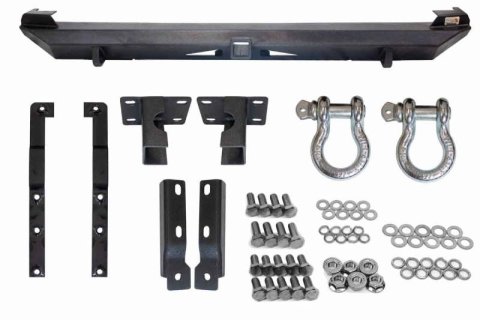 Fishbone Offroad 84-01 XJ Jeep Cherokee Bullhead Rear Bumper thumbnail 3