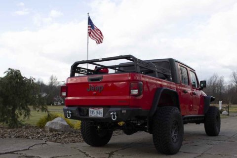 Fishbone Offroad 2020+ Jeep Gladiator Gladiator Mako Rear Bumper thumbnail 4