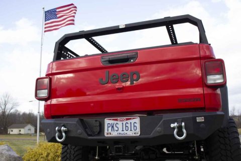 Fishbone Offroad 2020+ Jeep Gladiator Gladiator Mako Rear Bumper thumbnail 8